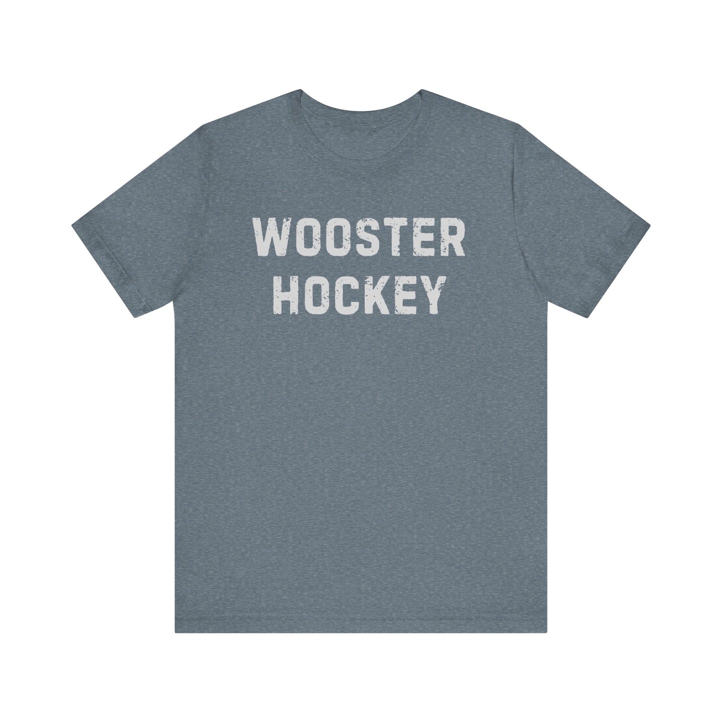 Unisex Wooster Hockey Jersey Short Sleeve Tee