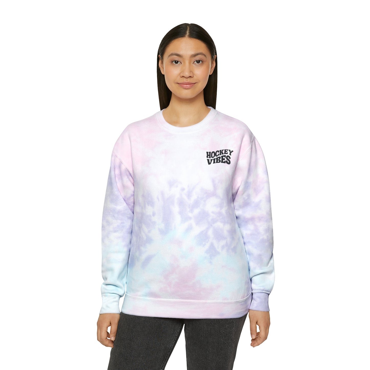 Find me at the Rink Unisex Tie-Dye Sweatshirt