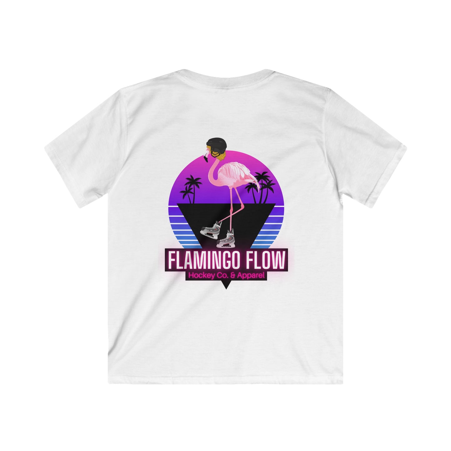 Youth Softstyle Flamingo Flow Tee