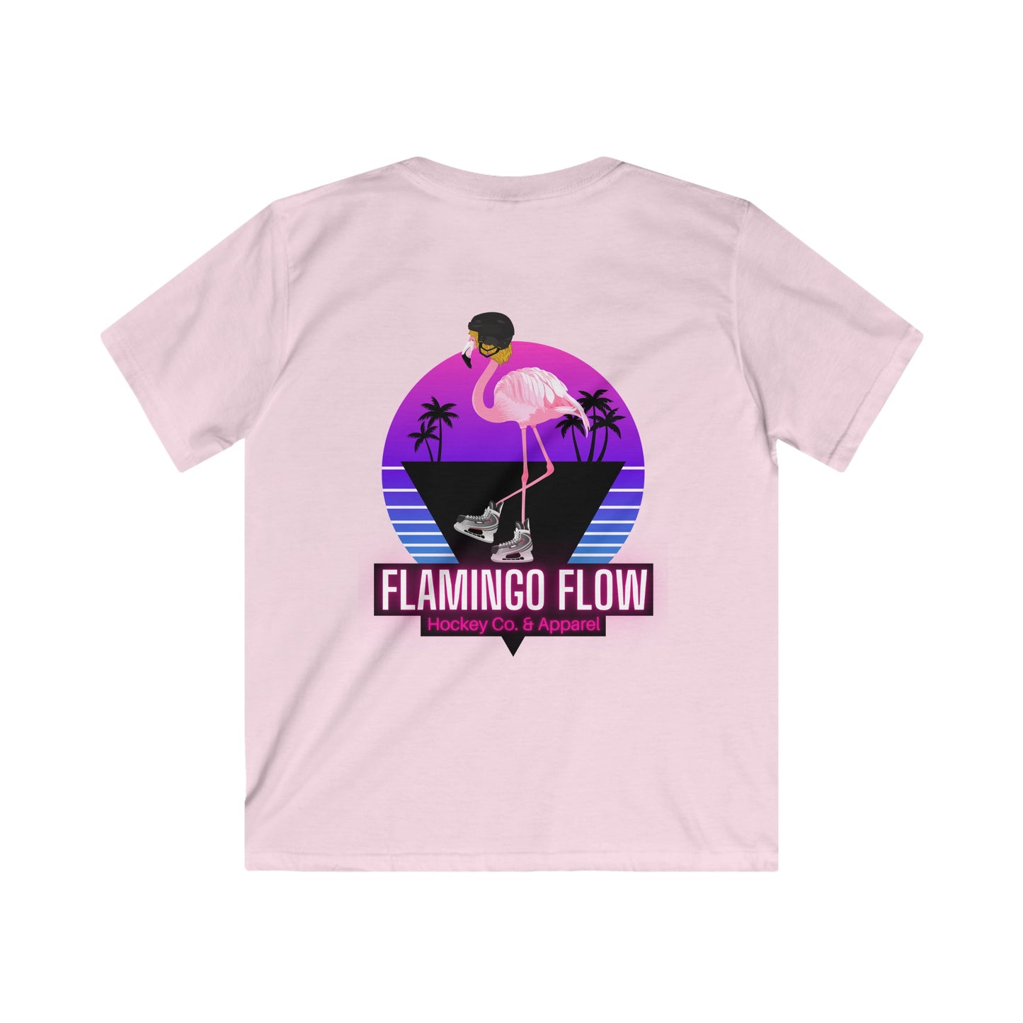 Youth Softstyle Flamingo Flow Tee