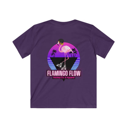 Youth Softstyle Flamingo Flow Tee