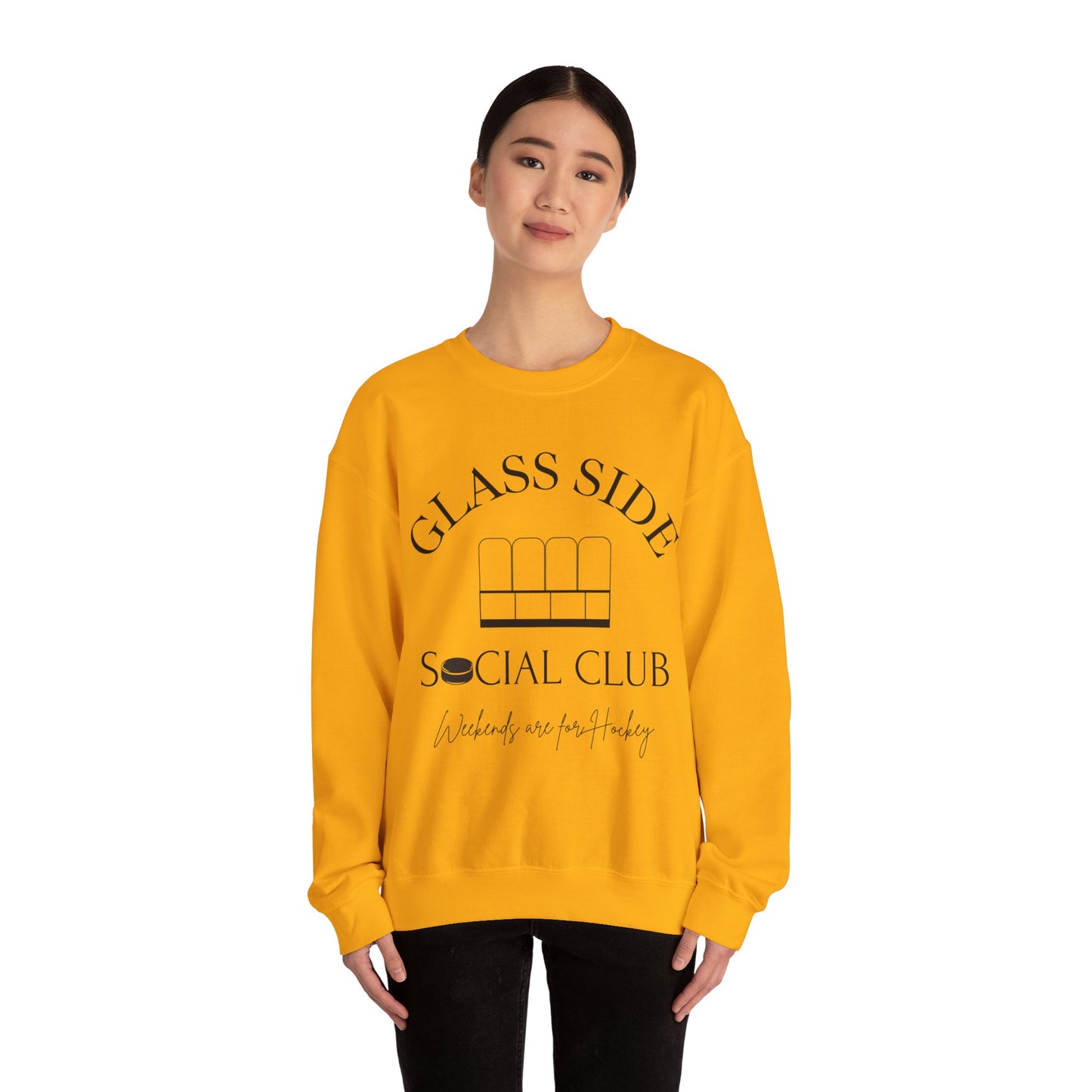 Glass side Social Club Unisex Heavy Blend™ Crewneck Sweatshirt