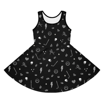 Girls' Sleeveless Hockey Skater Dress