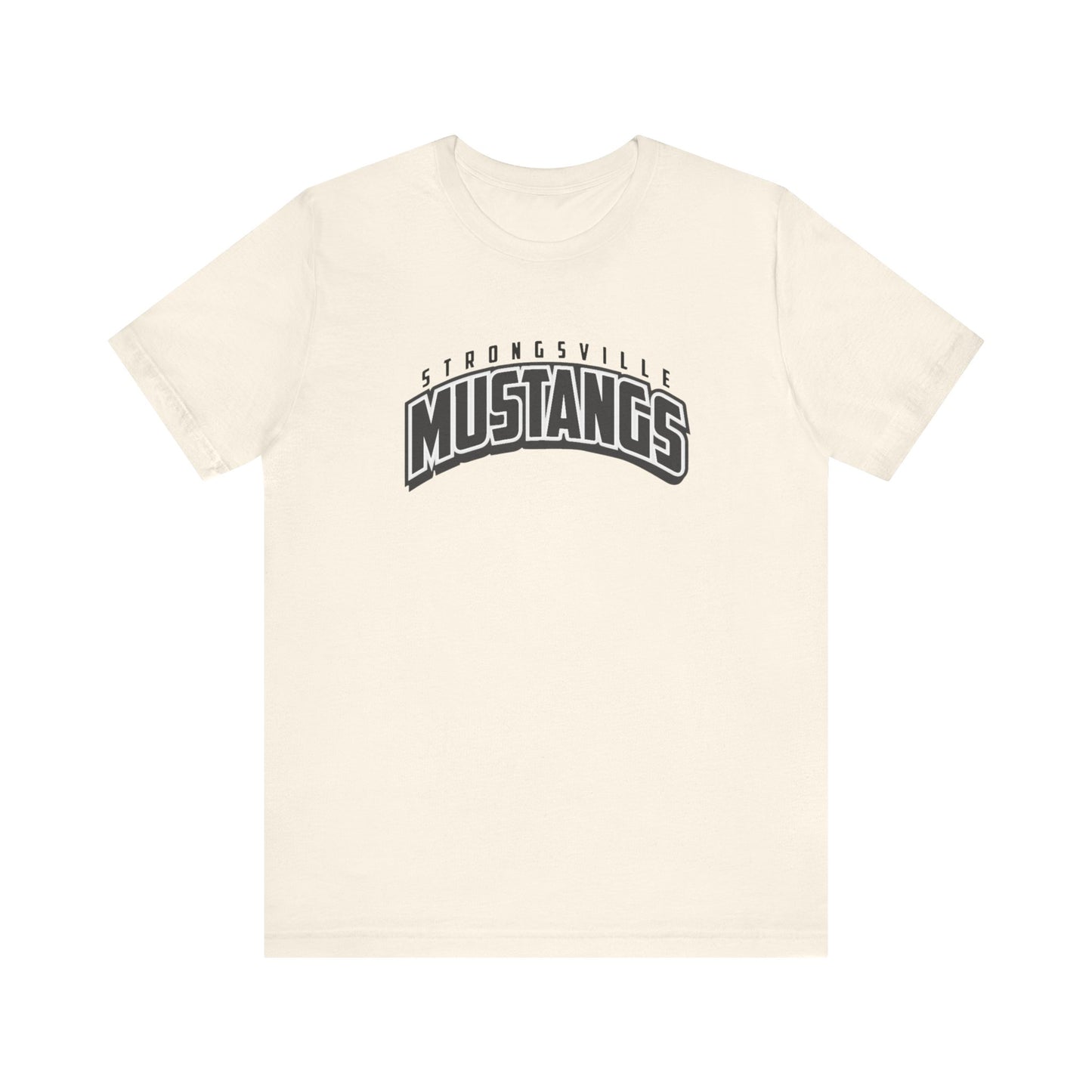 Black Logo Unisex Jersey Short Sleeve Tee