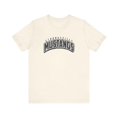 Black Logo Unisex Jersey Short Sleeve Tee