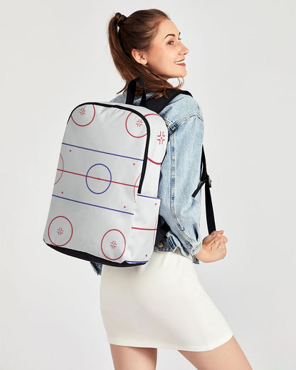 Hockey Rink Back To Basics School Backpack