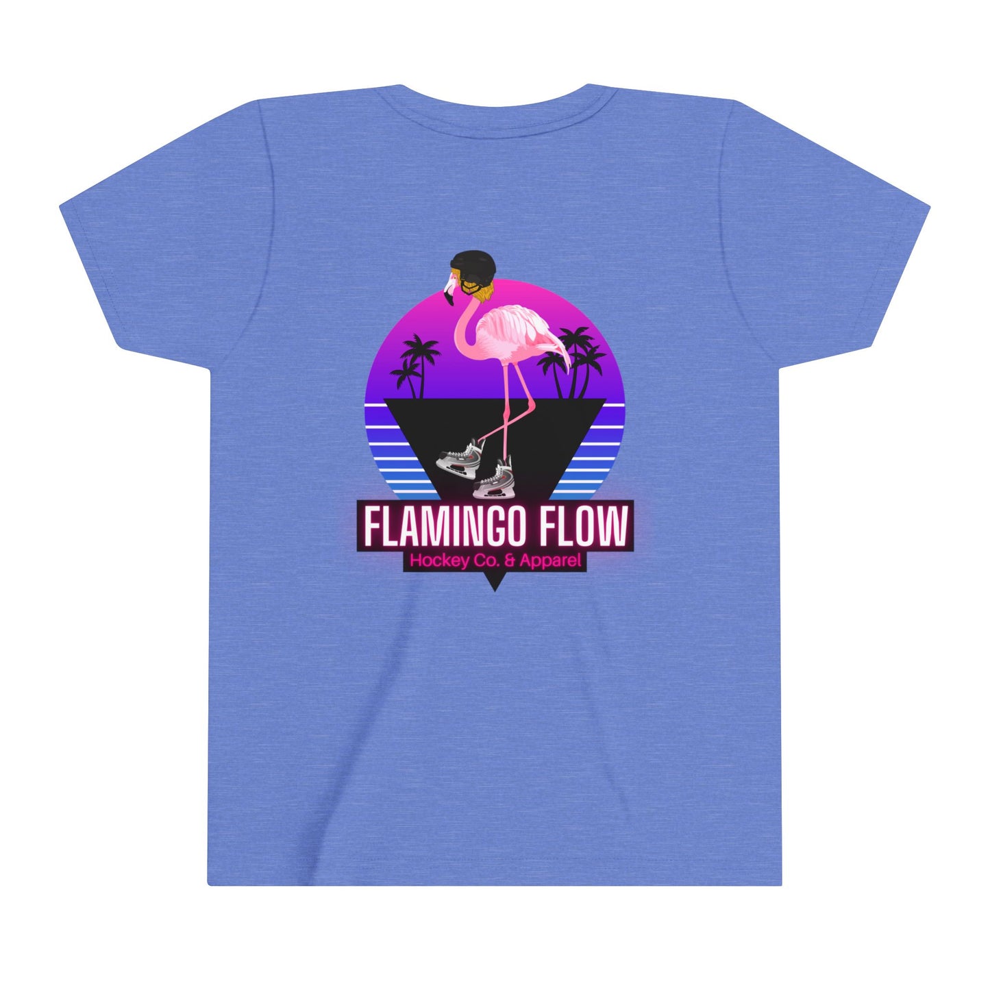 Youth Short Sleeve Flamingo Flow Tee