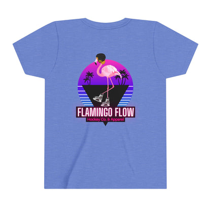 Youth Short Sleeve Flamingo Flow Tee