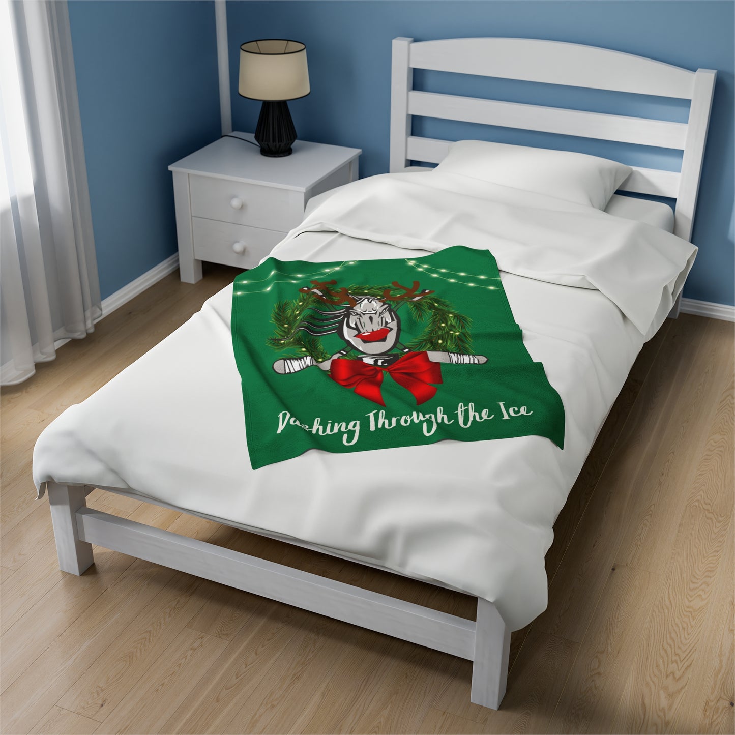 Holiday Velveteen Plush Blanket