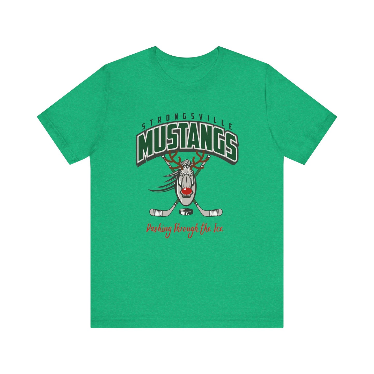Unisex Jersey Short Sleeve Tee- Dashing Through The Ice