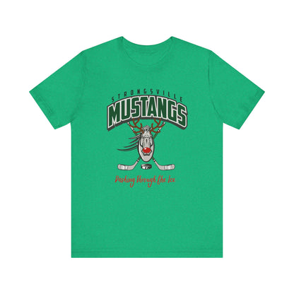 Unisex Jersey Short Sleeve Tee- Dashing Through The Ice