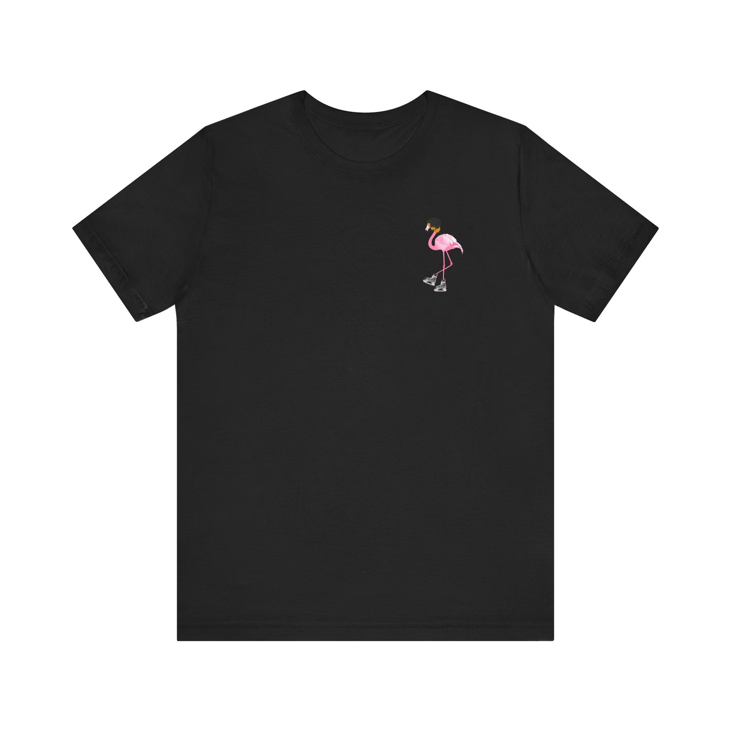 Unisex Bella Canvas Short Sleeve Flamingo Flow Tee.