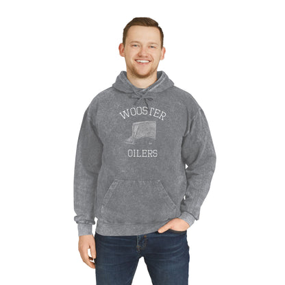 Unisex Mineral Wash Hoodie- Net