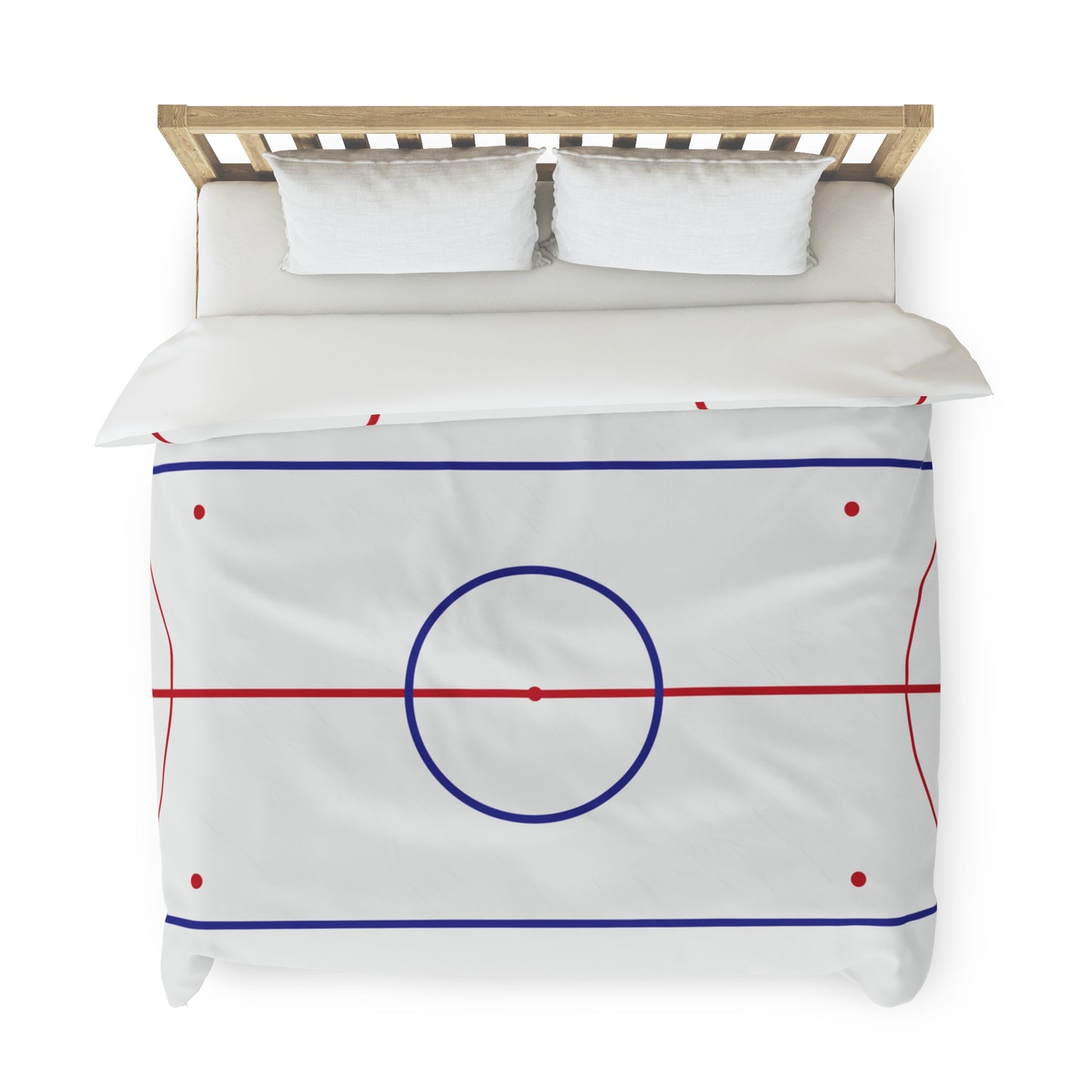 Hockey Rink Duvet Cover