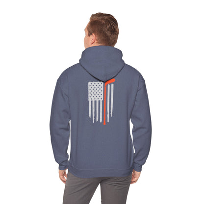 Wooster Hockey Flag Unisex Heavy Blend™ Hooded Sweatshirt