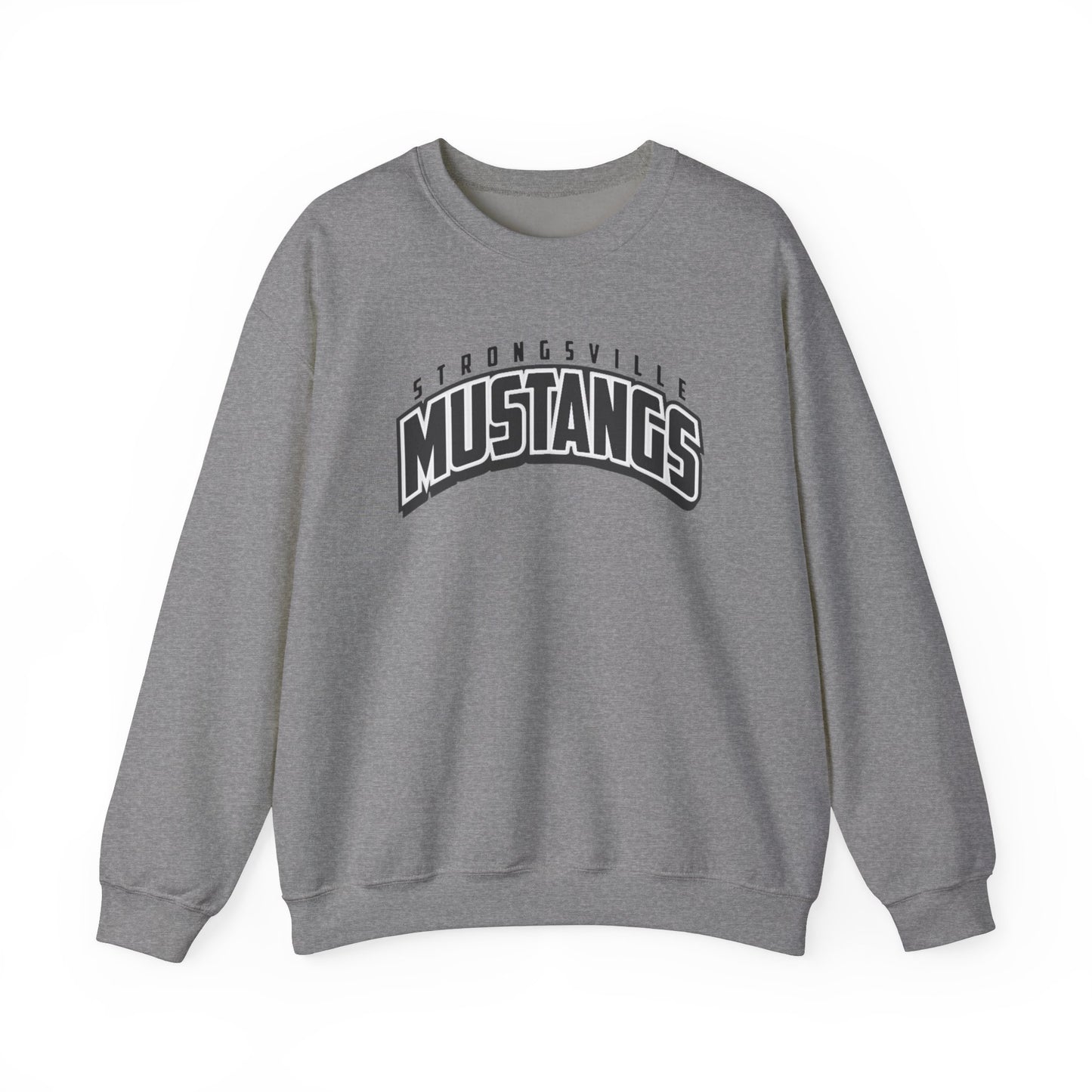 Black Logo Unisex Heavy Blend™ Crewneck Sweatshirt