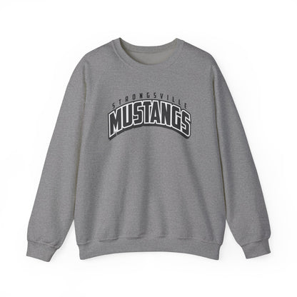 Black Logo Unisex Heavy Blend™ Crewneck Sweatshirt