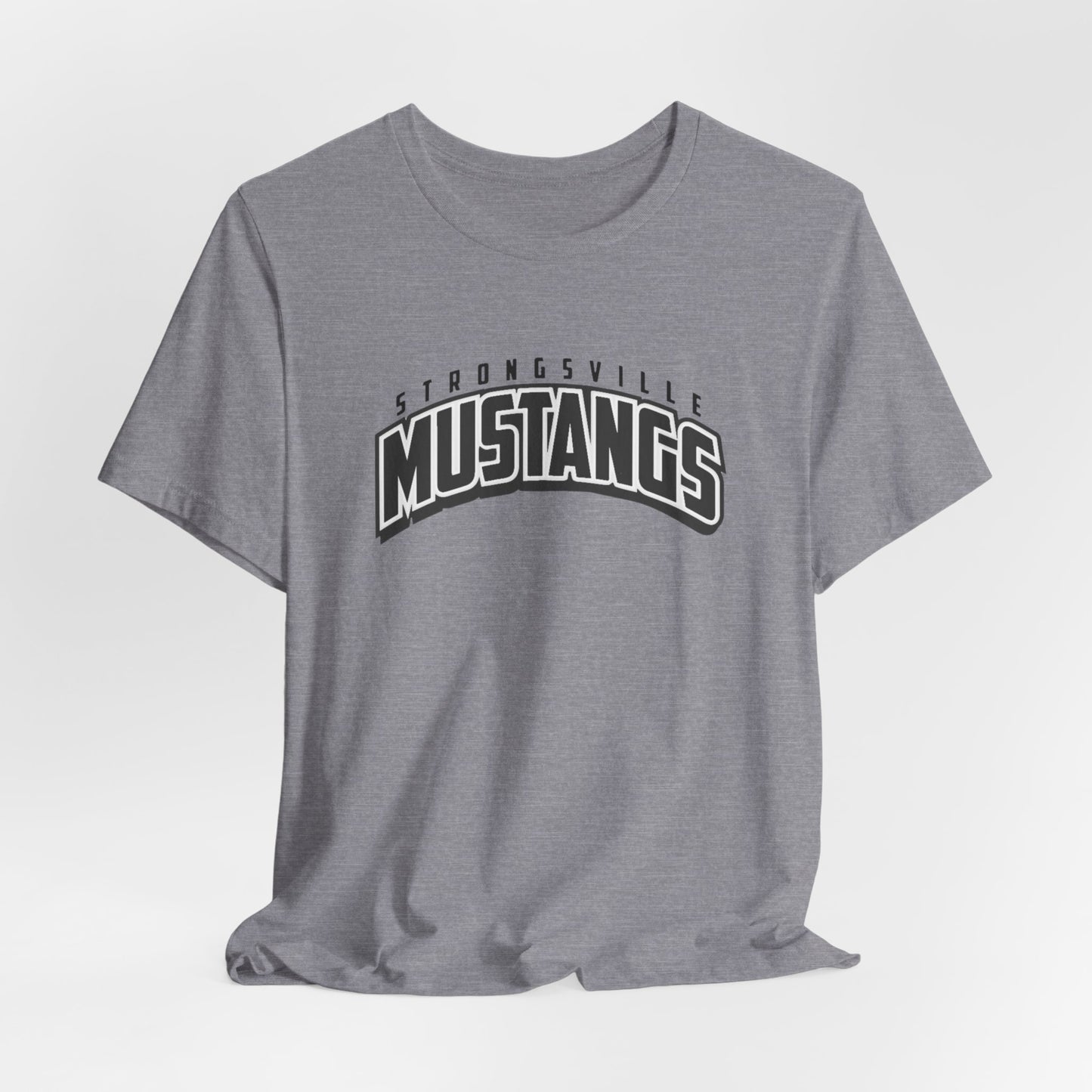 Black Logo Unisex Jersey Short Sleeve Tee