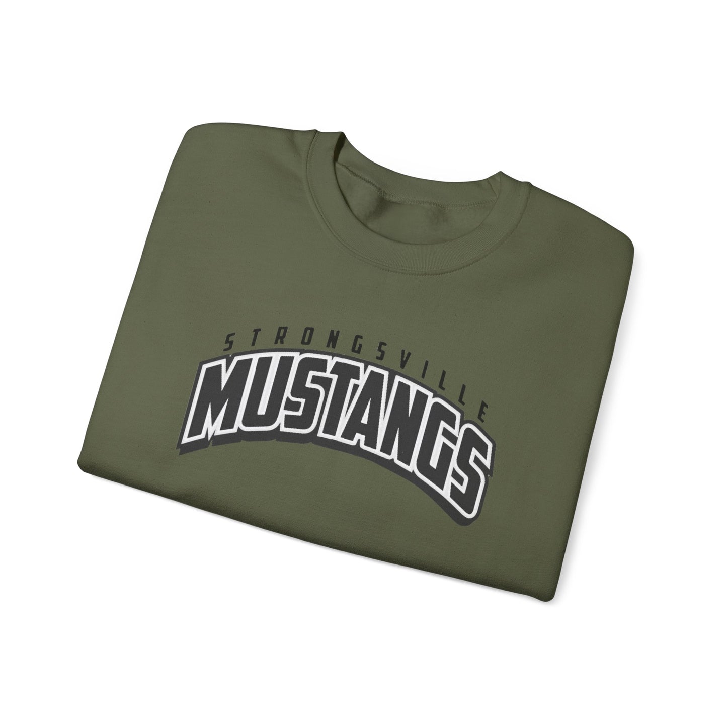 Black Logo Unisex Heavy Blend™ Crewneck Sweatshirt