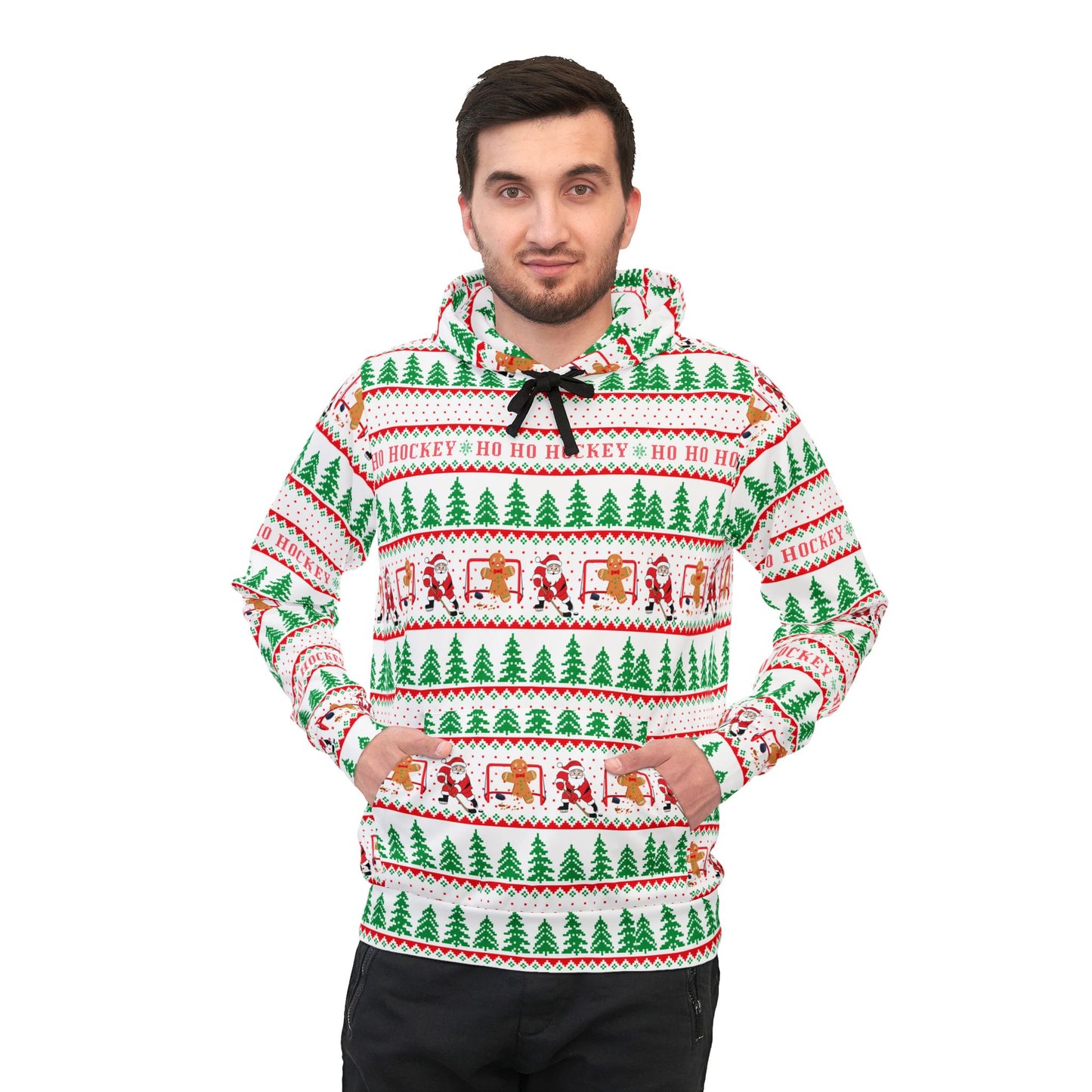 Unisex Ho Ho Hockey Hoodie