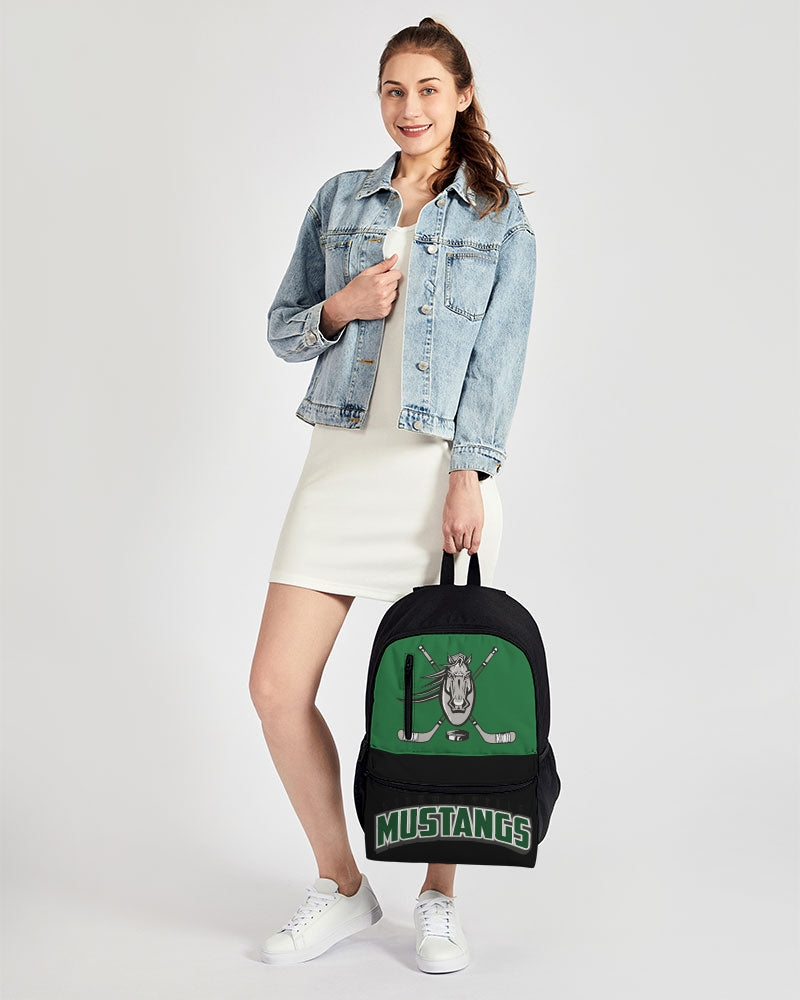Mustang Duo-Zip Front Canvas Backpack