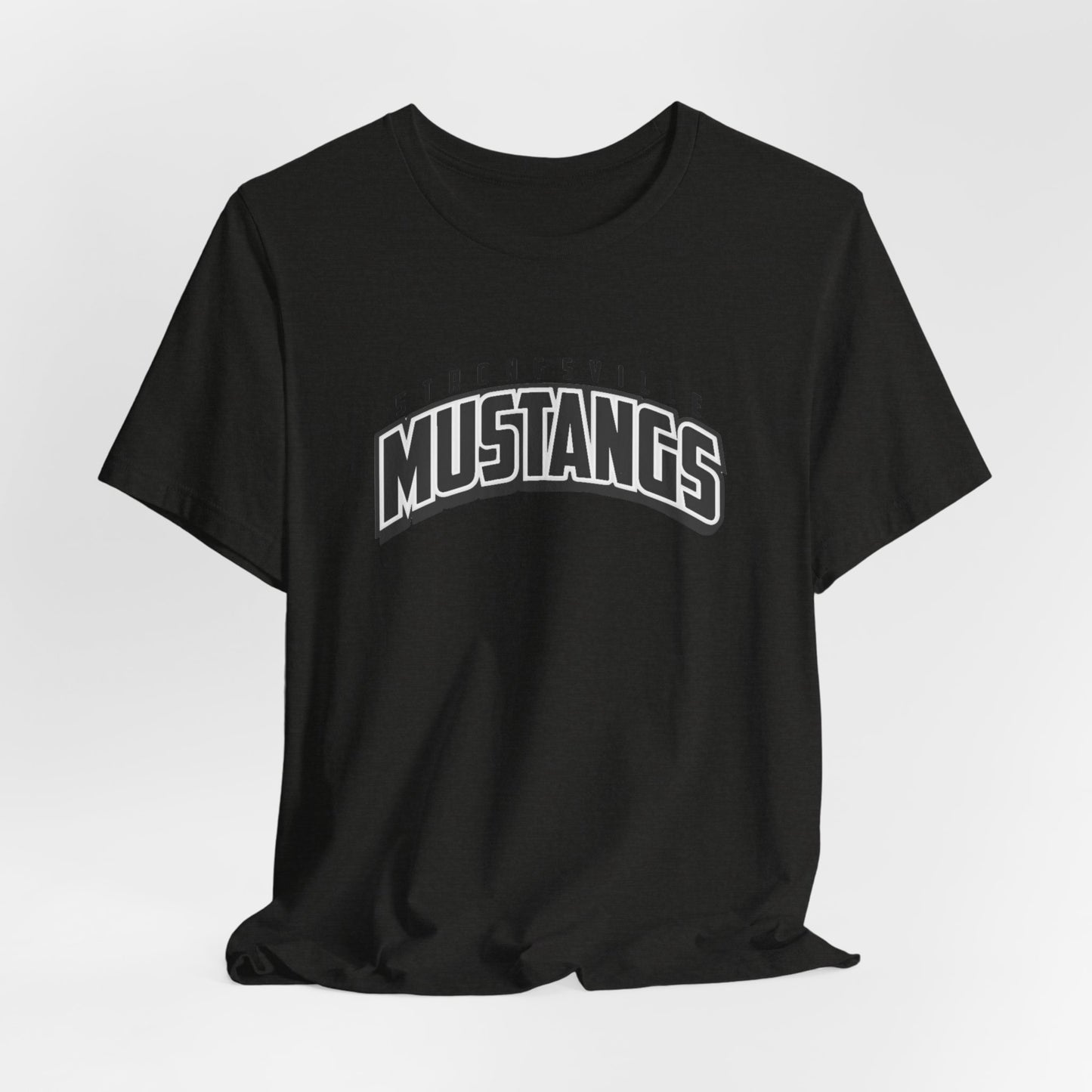 Black Logo Unisex Jersey Short Sleeve Tee