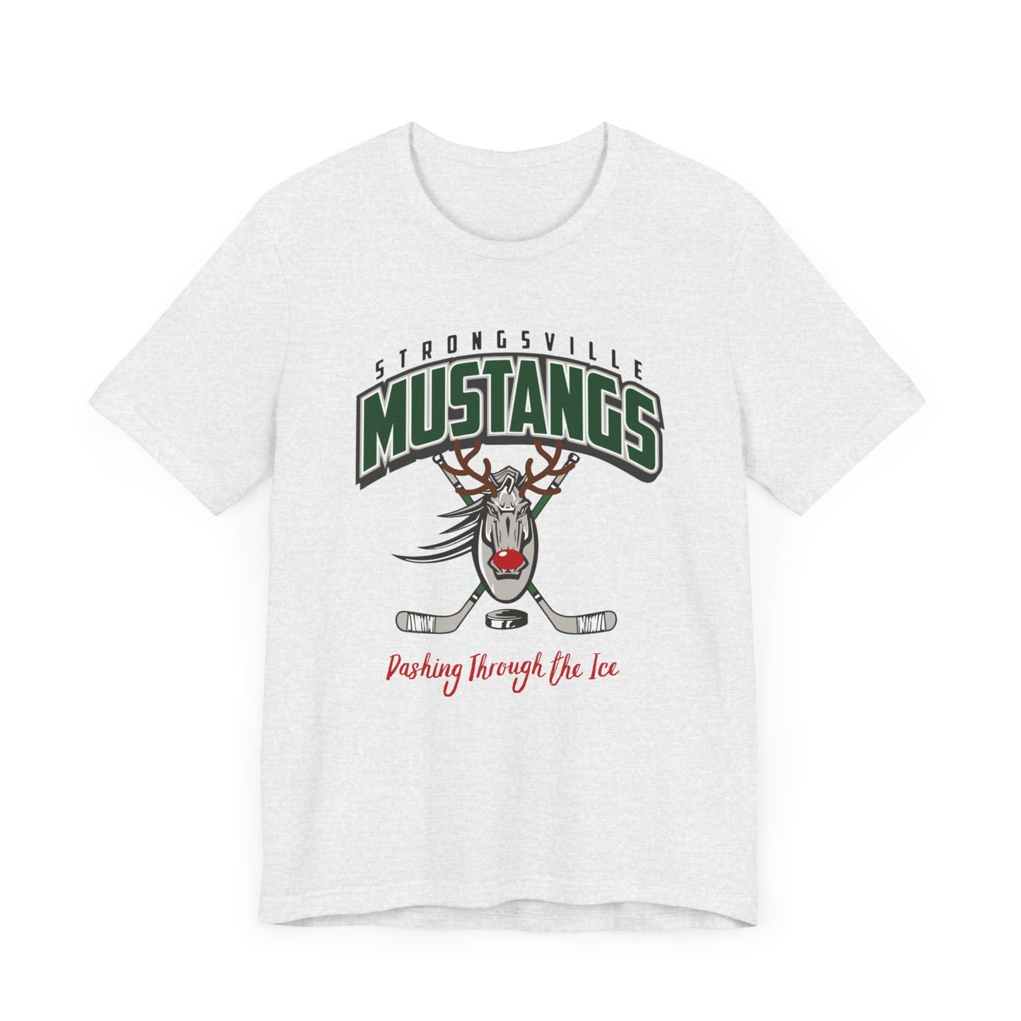 Unisex Jersey Short Sleeve Tee- Dashing Through The Ice