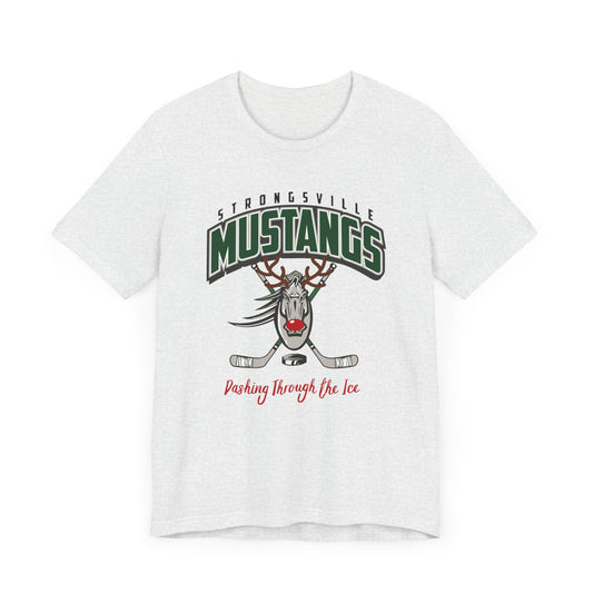 Unisex Jersey Short Sleeve Tee- Dashing Through The Ice