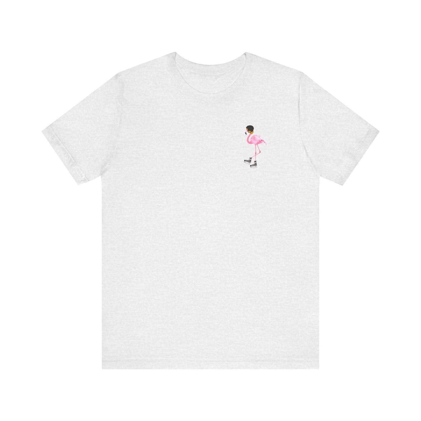 Unisex Bella Canvas Short Sleeve Flamingo Flow Tee.