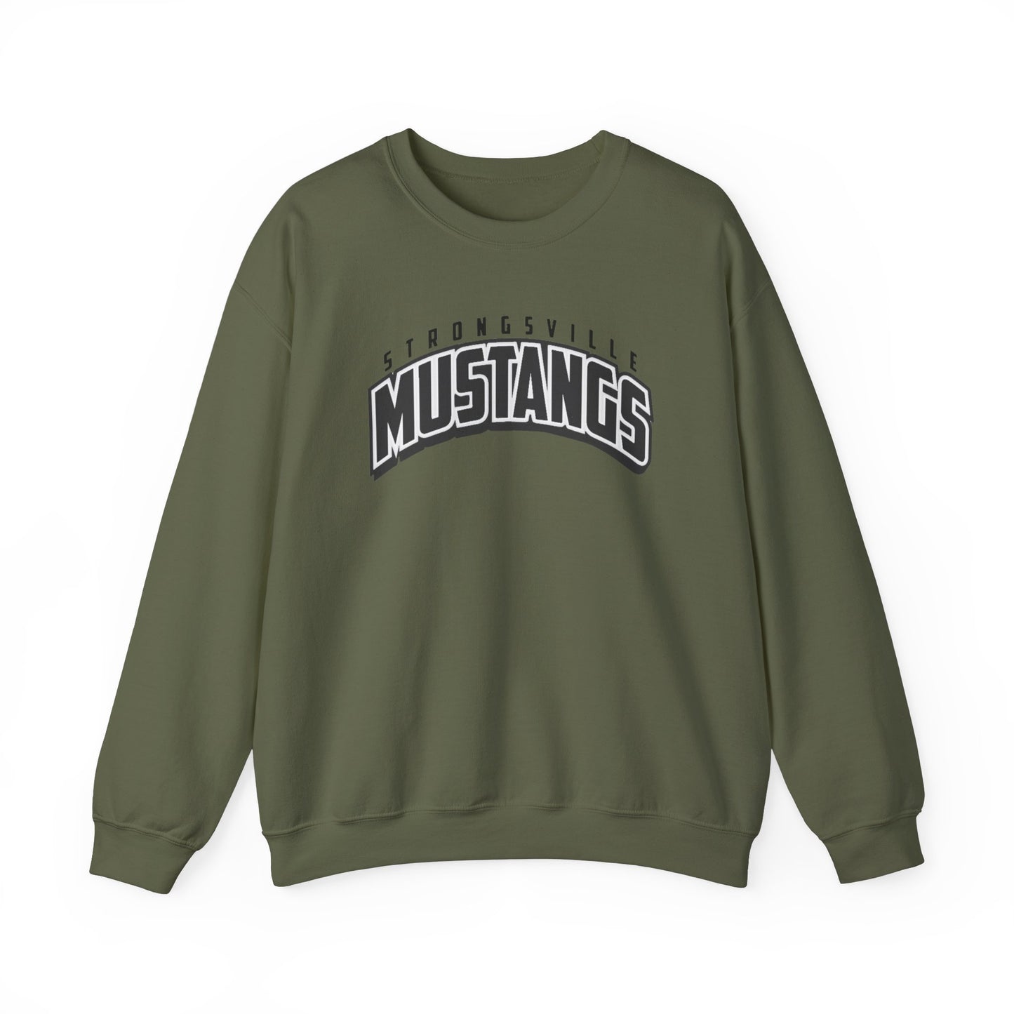 Black Logo Unisex Heavy Blend™ Crewneck Sweatshirt