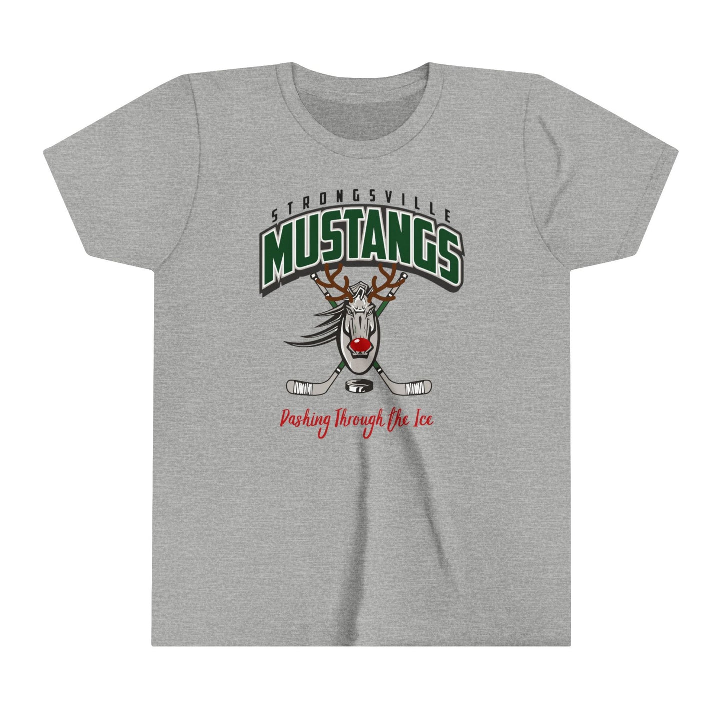 Youth Short Sleeve Tee- Dashing Through the Ice