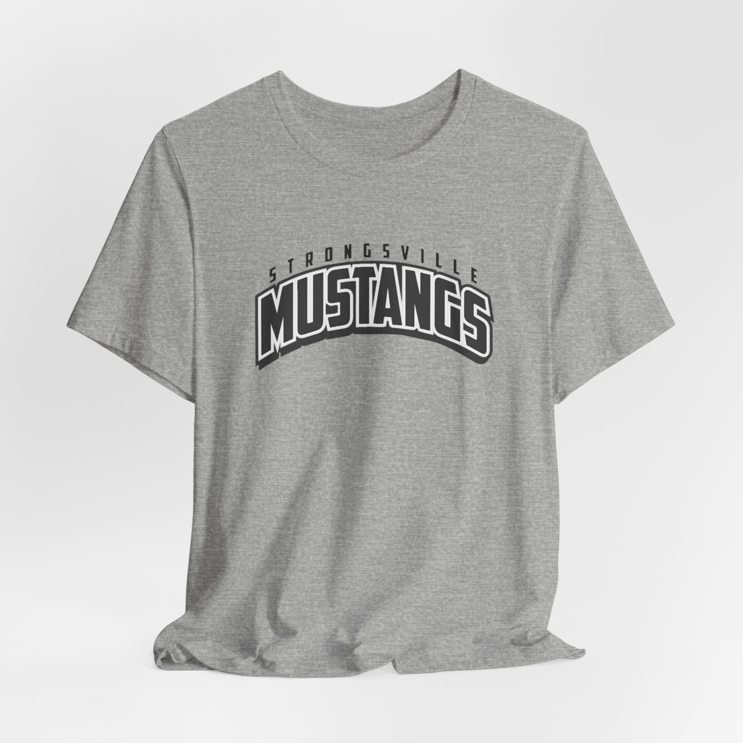 Black Logo Unisex Jersey Short Sleeve Tee
