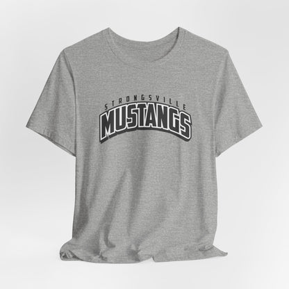 Black Logo Unisex Jersey Short Sleeve Tee