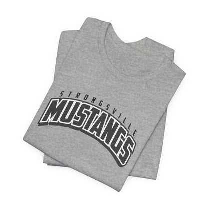 Black Logo Unisex Jersey Short Sleeve Tee