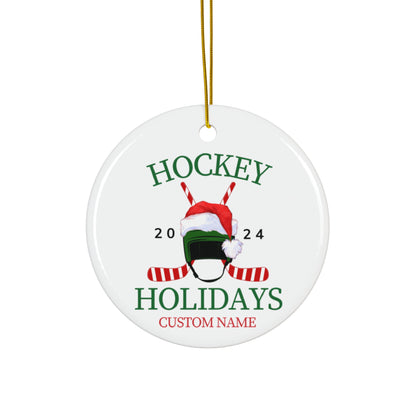 Custom Season Collectible Ceramic Ornament - 2024 Season FIRST EVER