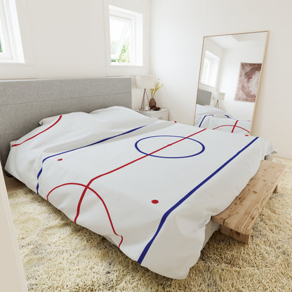 Hockey Rink Duvet Cover