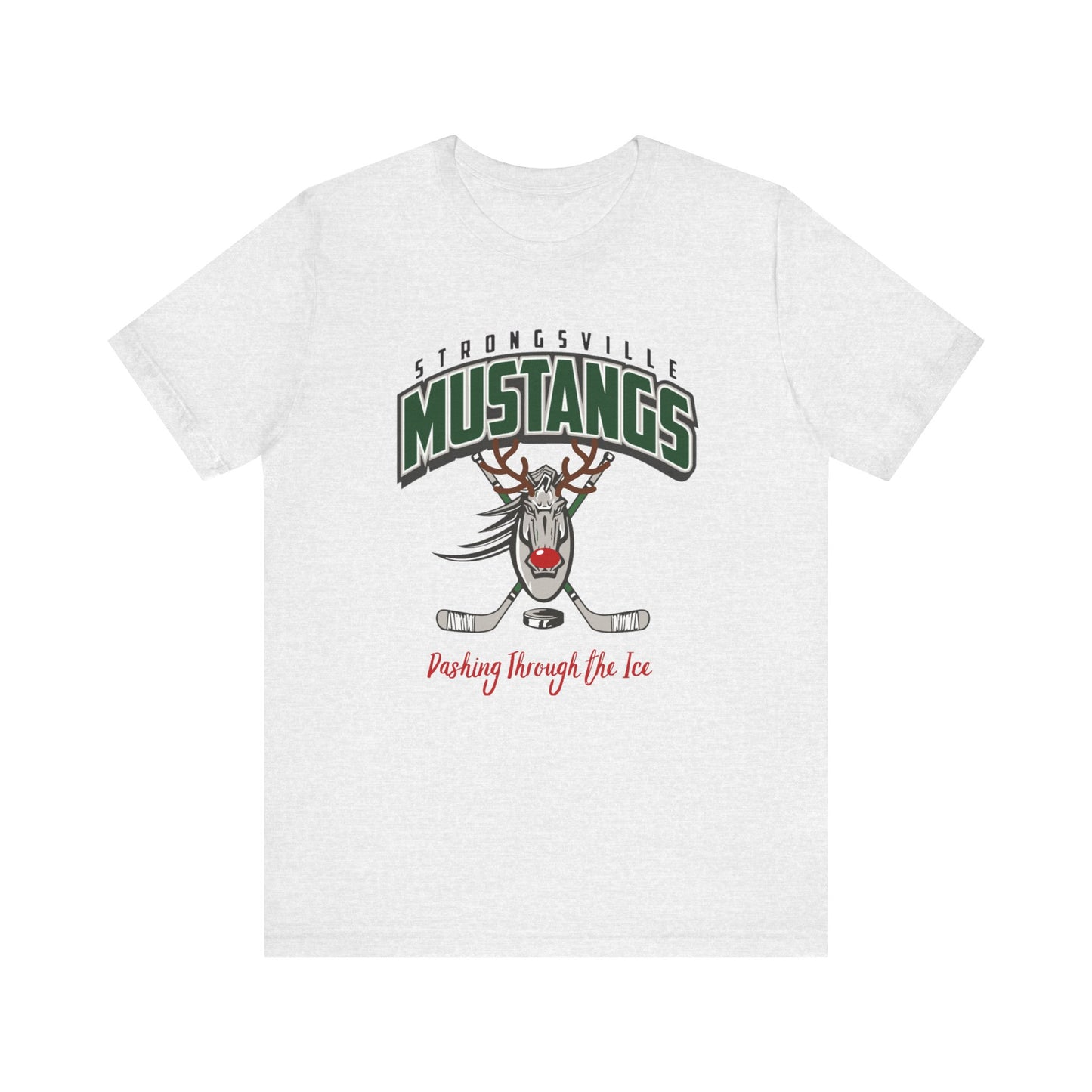 Unisex Jersey Short Sleeve Tee- Dashing Through The Ice