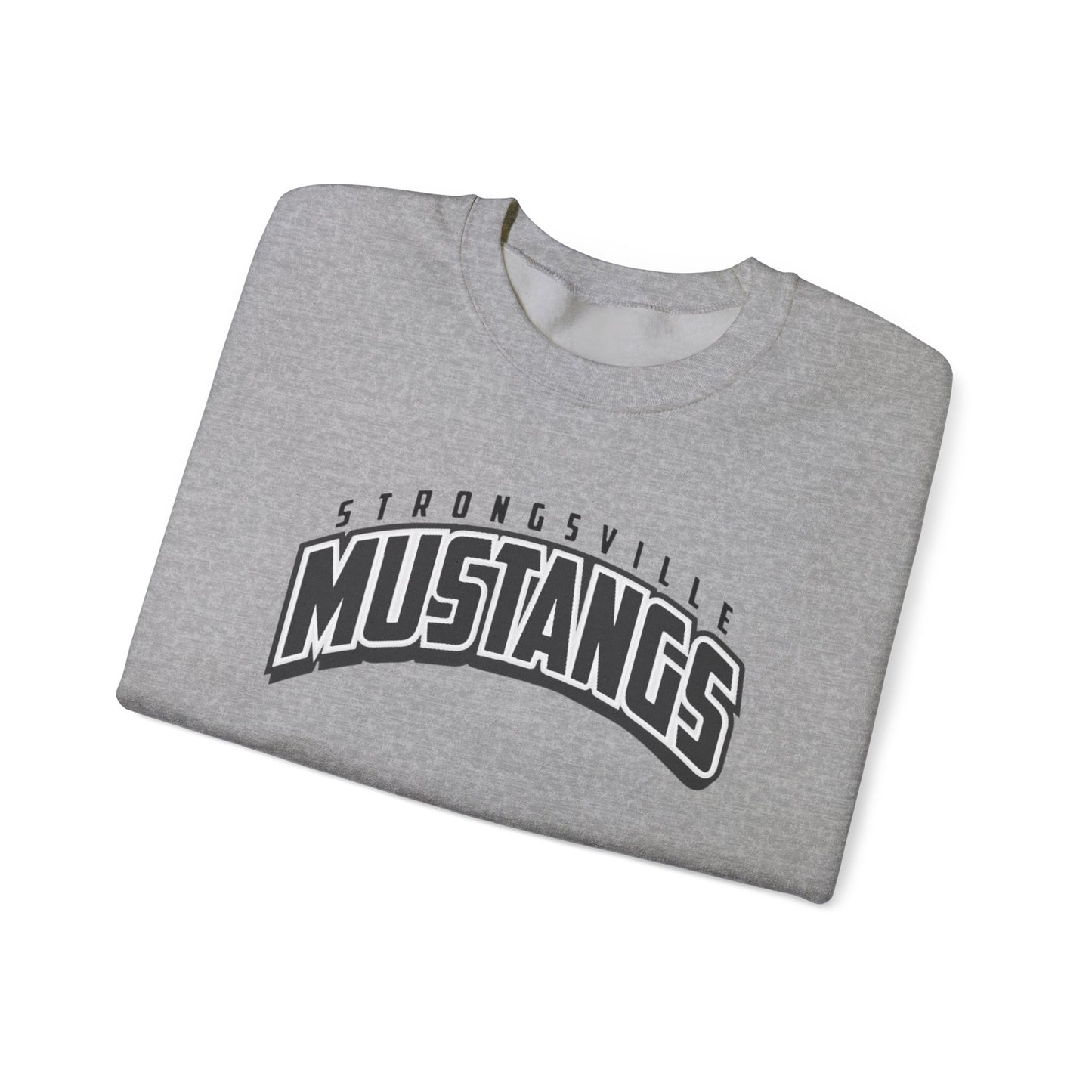 Black Logo Unisex Heavy Blend™ Crewneck Sweatshirt