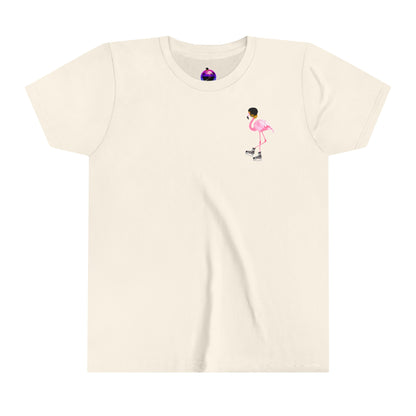 OG Flamingo Flow Youth Short Sleeve Tee- Bella Canvas screen printed