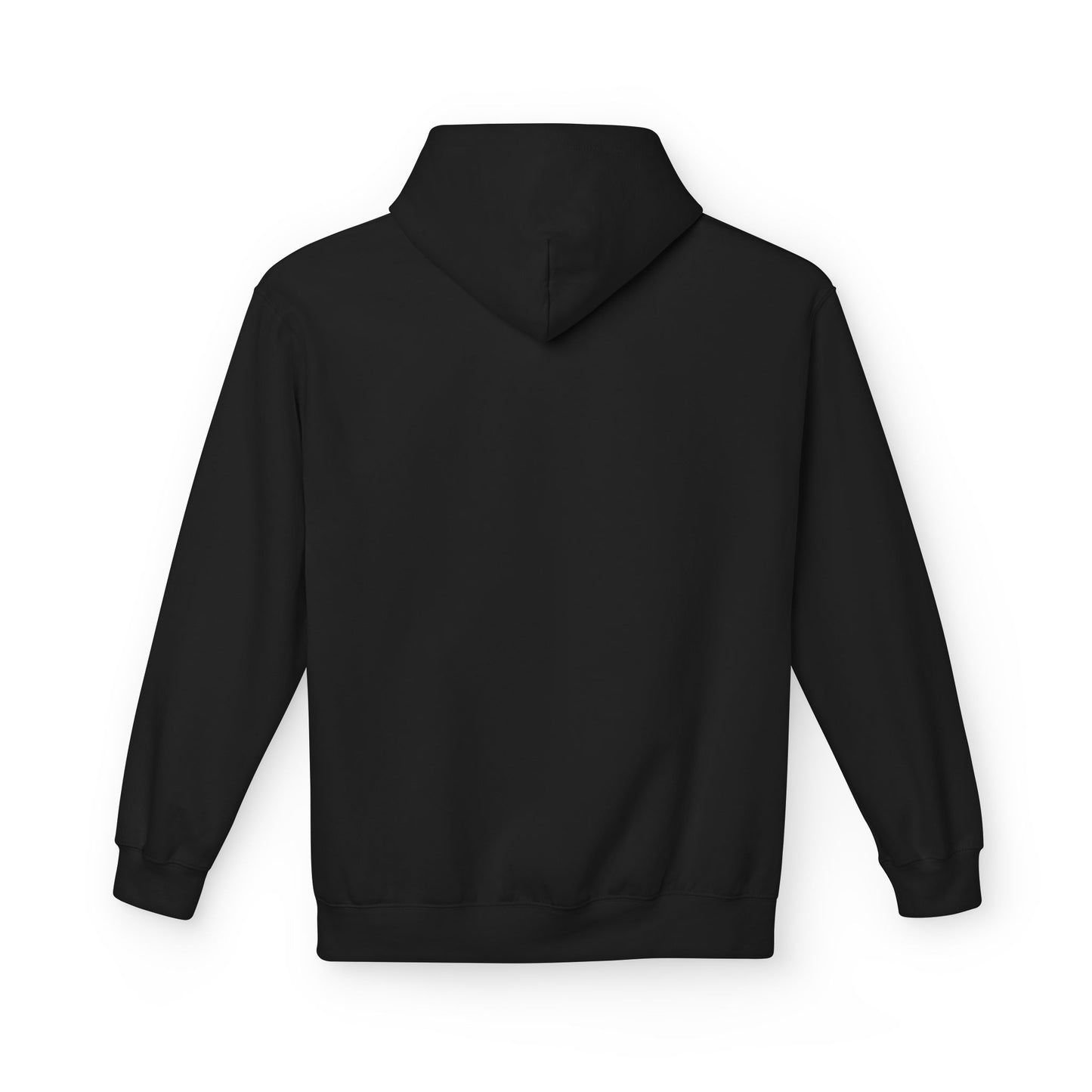 Black Logo Unisex Midweight Softstyle Fleece Hoodie