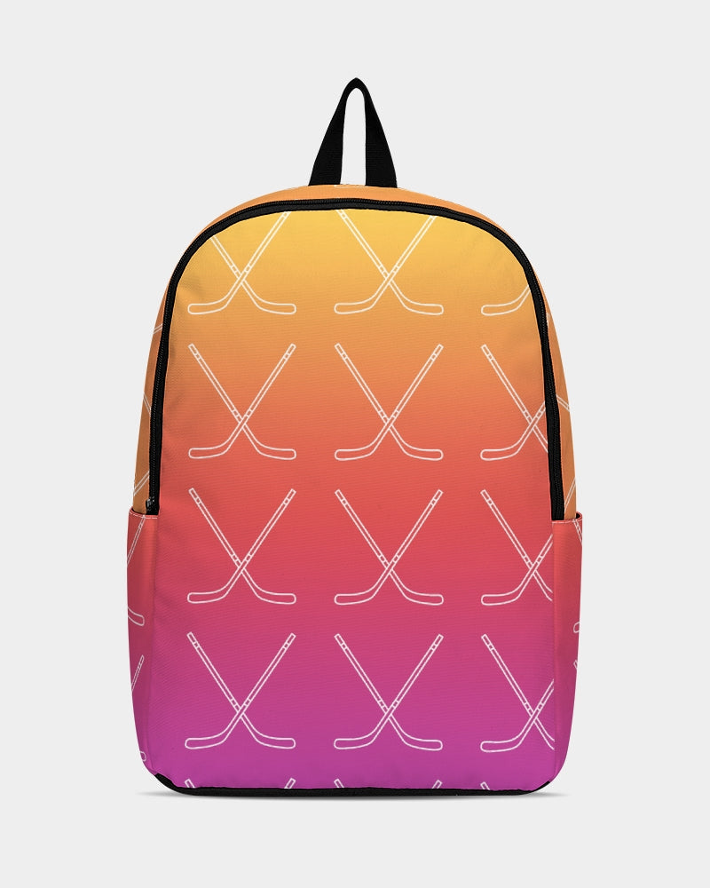 Ombre Hockey Stick Back To Basics School Backpack