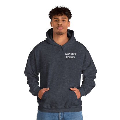 Wooster Hockey Flag Unisex Heavy Blend™ Hooded Sweatshirt