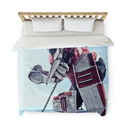 Goalie Duvet Cover