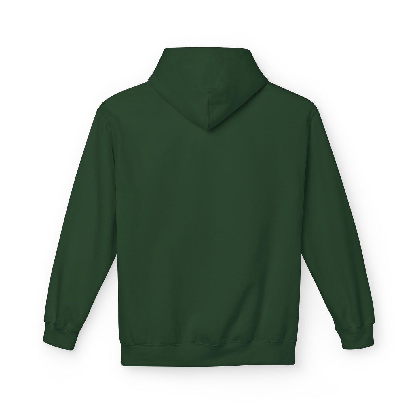 Black Logo Unisex Midweight Softstyle Fleece Hoodie