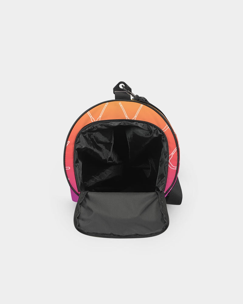 Ombre Goalie Stick Swim Trunks Sports Duffle Bag