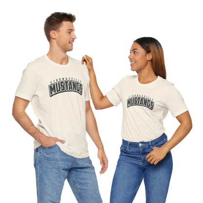 Black Logo Unisex Jersey Short Sleeve Tee