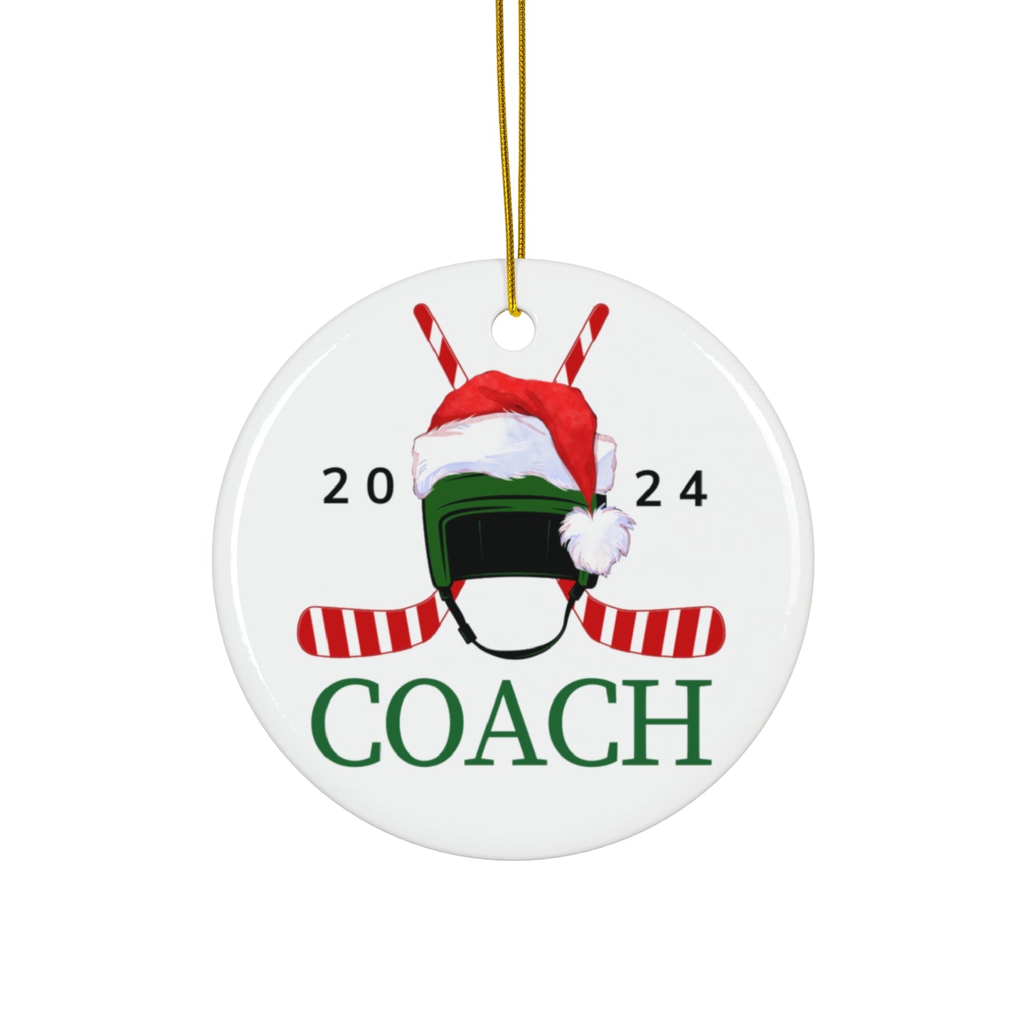 Ceramic Ornament - Coach