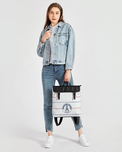 Oilers HS rink Casual Flap Backpack