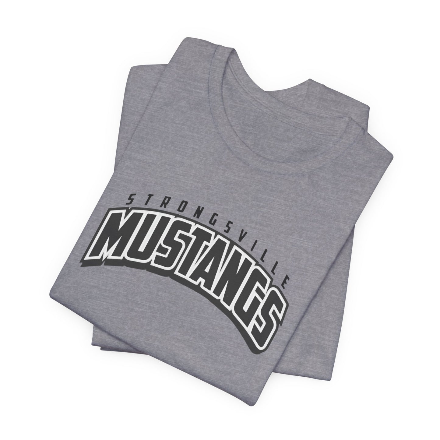 Black Logo Unisex Jersey Short Sleeve Tee