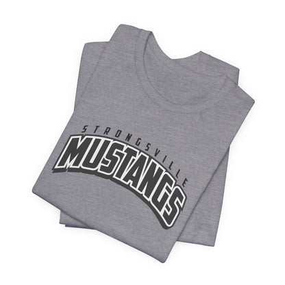 Black Logo Unisex Jersey Short Sleeve Tee